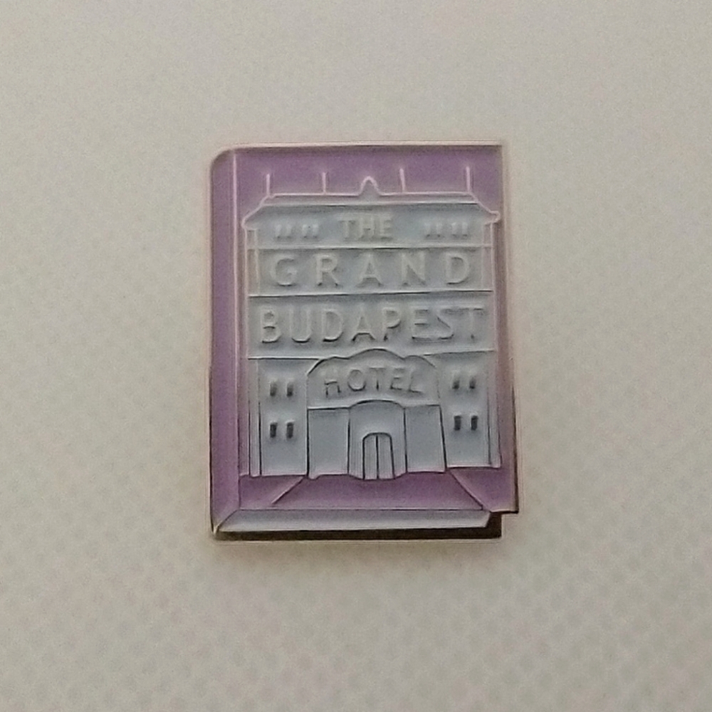🧁 3/$30 Grand Budapest Hotel Wes Anderson Enamel Pin NEW
